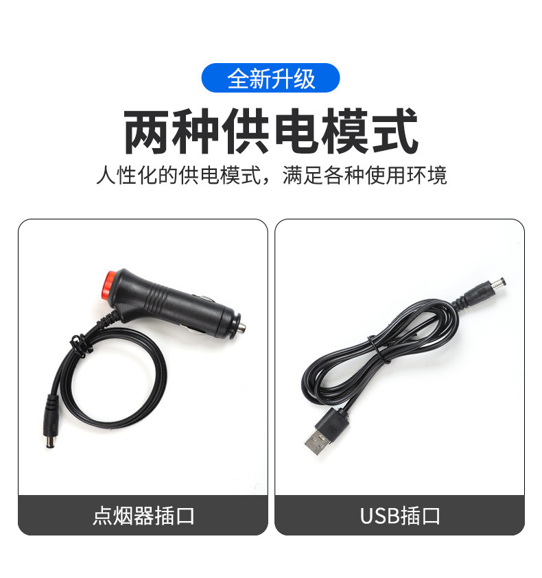 Car atmosphere light interior modification-free led eight-color atmosphere light car usb foot light interior music rhythm light