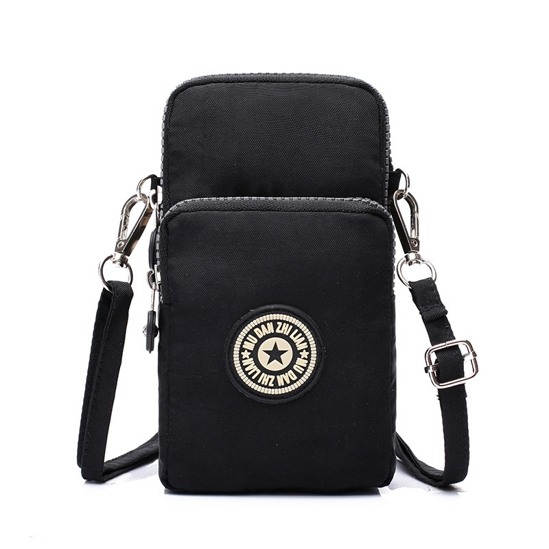 New Mobile Phone Bag Korean Style Shoulder Bag Cross-Body Nylon Coin Purse Outdoor Running Bag Sports Arm Bag Women's Bag Mini New Mobile Phone Bag Korean Style Shoulder Bag Cross-Body Nylon Coin Purse Outdoor Running Bag Sports Arm Bag Women's Bag Mini