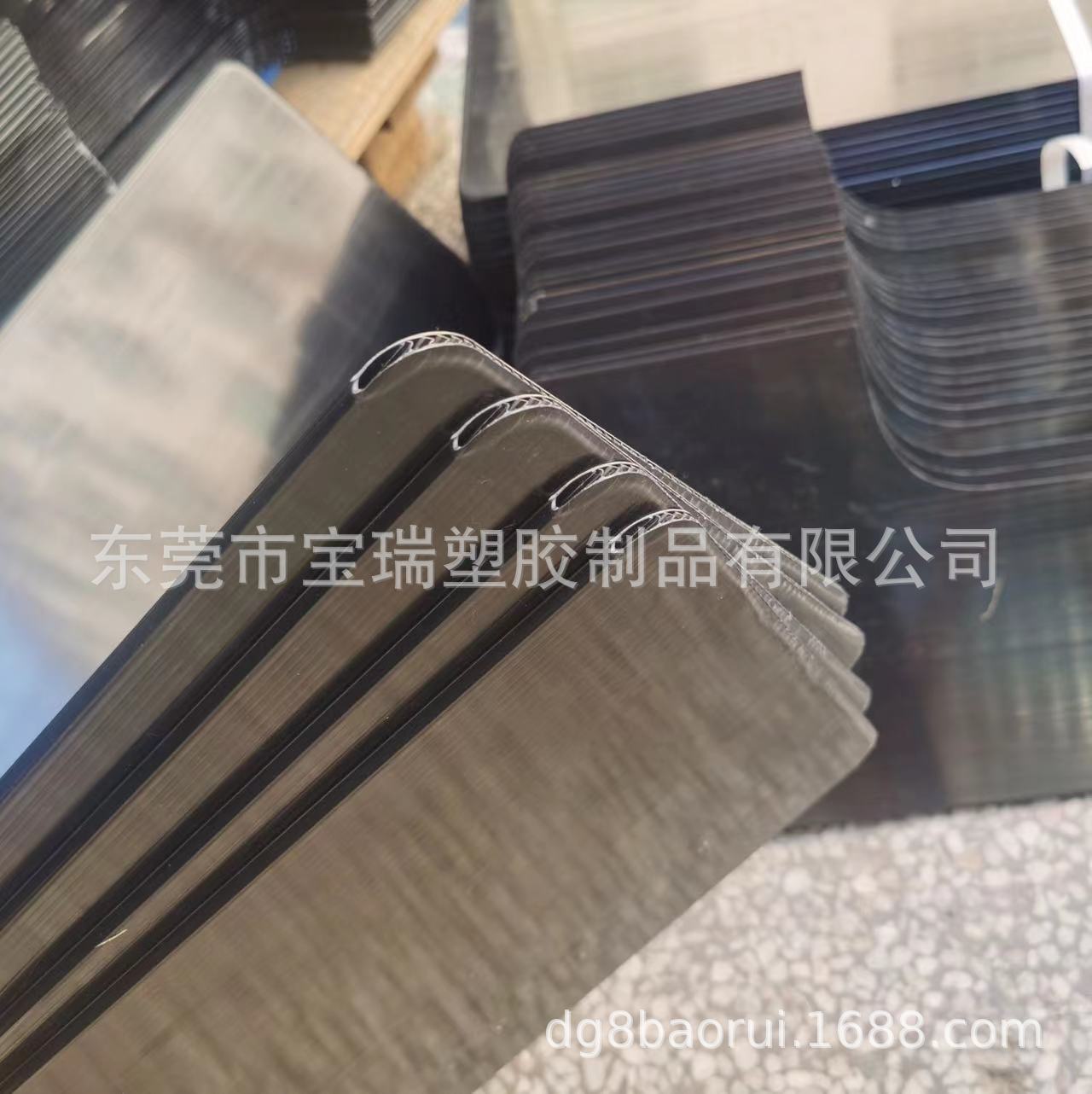 广州 箱包ABS板 加硬黑色中空板 5mm塑料蜂巢板 隔板