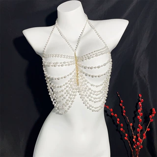 亚马逊热销性感流苏身体链套装 夜店闪亮情趣欧美饰品body chain