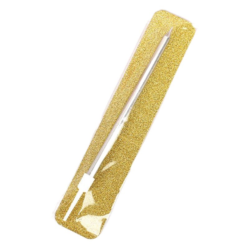 Metal al por mayor pintura vela de cumpleaños traje pastel hornear creativo tirano local monocromo solo lápiz vela