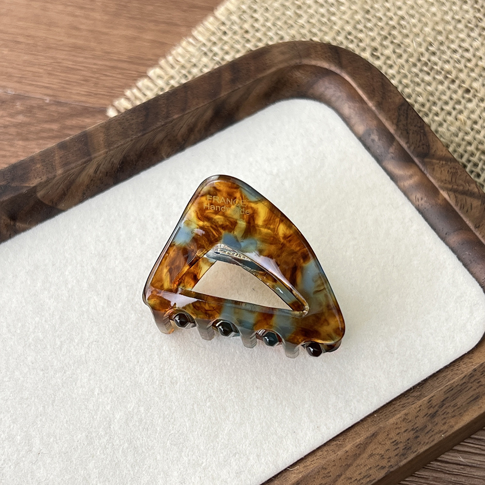 3.6cm 삼각형 블루 커피 색상