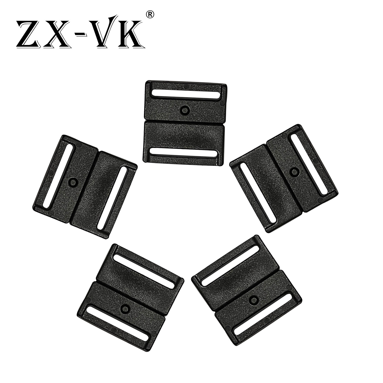 Fabricante en stock 20mm hebilla de seguridad accesorios de bolsa hebilla de plástico
