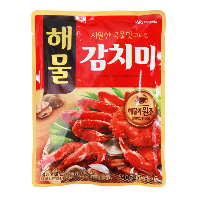 韩国进口调味品清净园螃蟹海鲜粉300g炒菜煲海鲜汤火锅料提香调料
