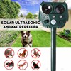 Multifunctional outdoor solar ultrasonic animal driving deoder rapper driving device bird driving device cat and dog