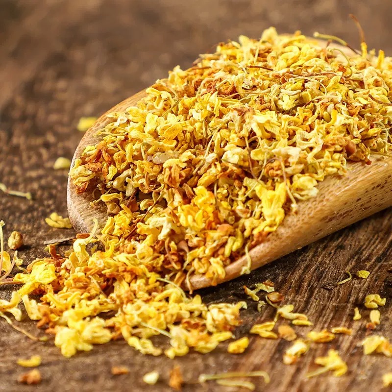 Dried Osmanthus Flowers Gui Hua Hua Tea 500g Canister Aromatic Herbal Floral Tea for Brewing and Blending specifications