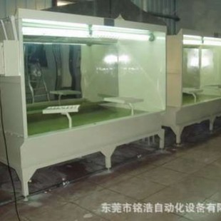 Dongguan water curtain cabinet spray paint booth selection galvanized stainless steel material quality more assured