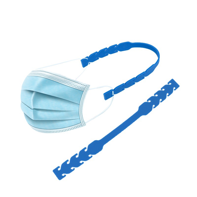 Sale Adult 8-Button Ear Protection Anti-Strangle Strip Elasticity Relief to Prevent Ear Pain Artifact Silicone Mask Extension Adjustment Buckle