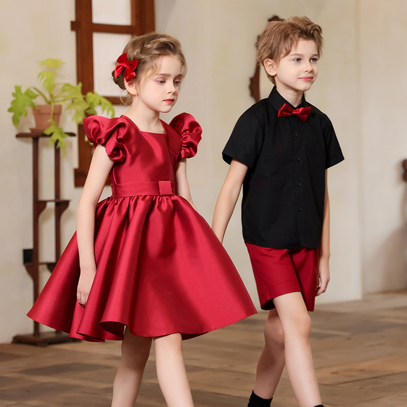 Trajes de actuación de coro para niños Trajes de actuación para escuelas primarias y secundarias de jardín de infantes de Liuyi