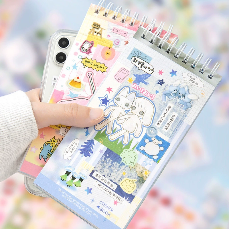 Серия Sticker Book  Wonderful Moment Style Ins Стиль Справочник Материал наклейки для DIY Декоративный чехол для телефона Наклейка