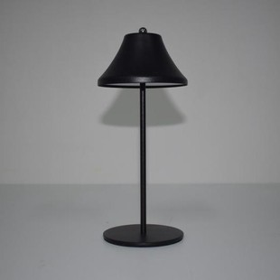 Cross-Border Modern Minimalist Led Night Light Bar Restaurant Atmosphere Night Light Iron Art Mini Rechargeable Table Lamp