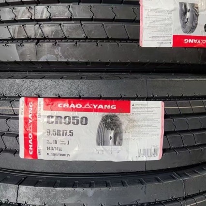Brand new three-pack Chaoyang 9.5R17.5 CR950 wear-resistant all-steel wire heavy-duty passenger and truck vacuum tires