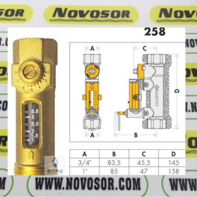 瑞士TACONONV 平衡阀223.2461.380