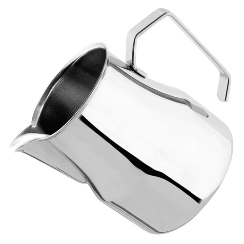 Milk foam cup coffee latte art cylinder 304 stainless steel Italian latte art cup pointed mouth latte art pot fancy milk cup wax cup