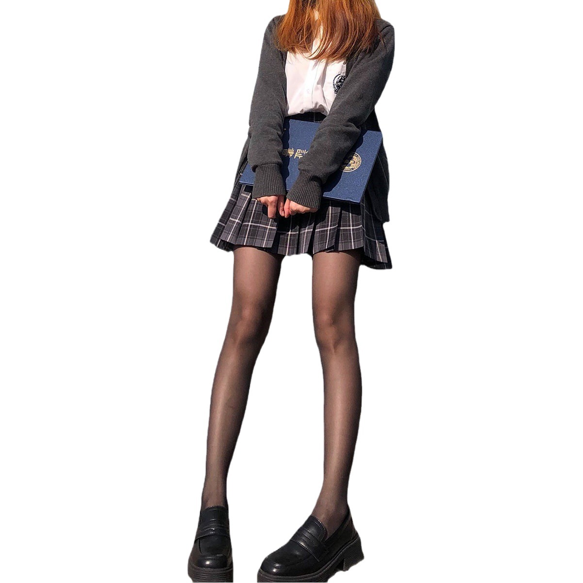 Medias de seda de las mujeres delgadas anti-enganche ins primavera y otoño verano ultrafino invisible transparente negro seda más tamaño pantimedias de una pieza