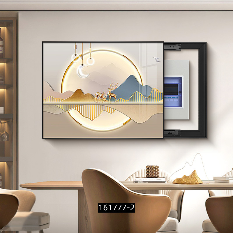 一件代发电表箱装饰画2025新款配电箱挂画免打孔电闸箱开关遮挡|undefined