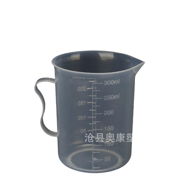 plastic measuring cup scaled