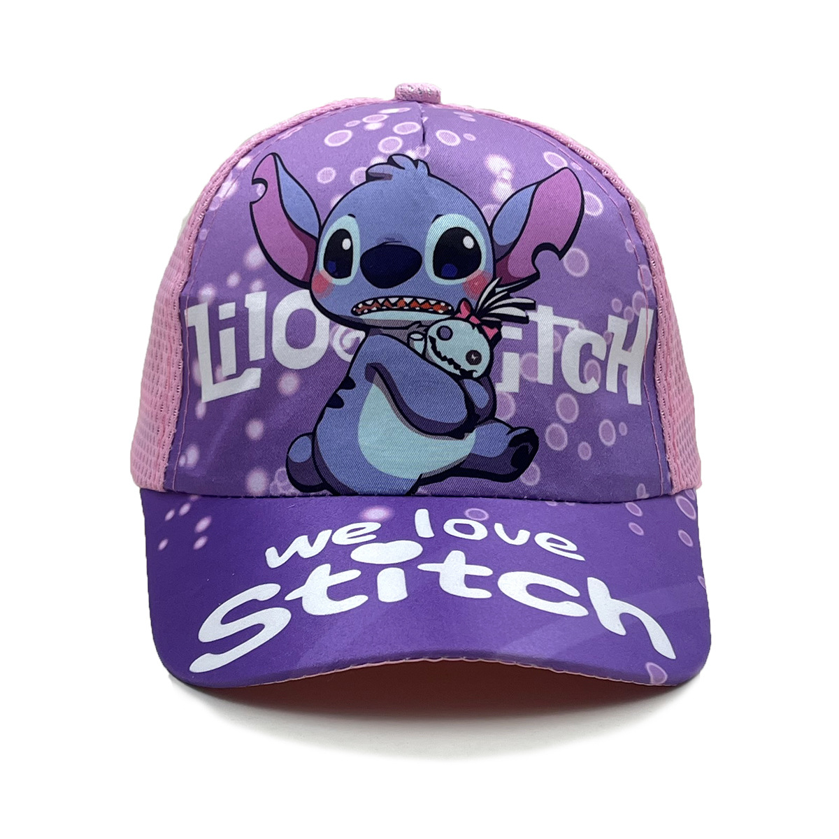 스타일 9 핑크 메쉬 모자