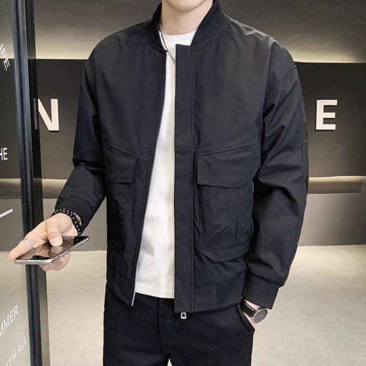 Nuevas chaquetas de hombre de principios de otoño, chaquetas casuales para hombres, ropa de trabajo de todo fósforo de tendencia, uniformes de béisbol, chaquetas para jóvenes, ropa de otoño