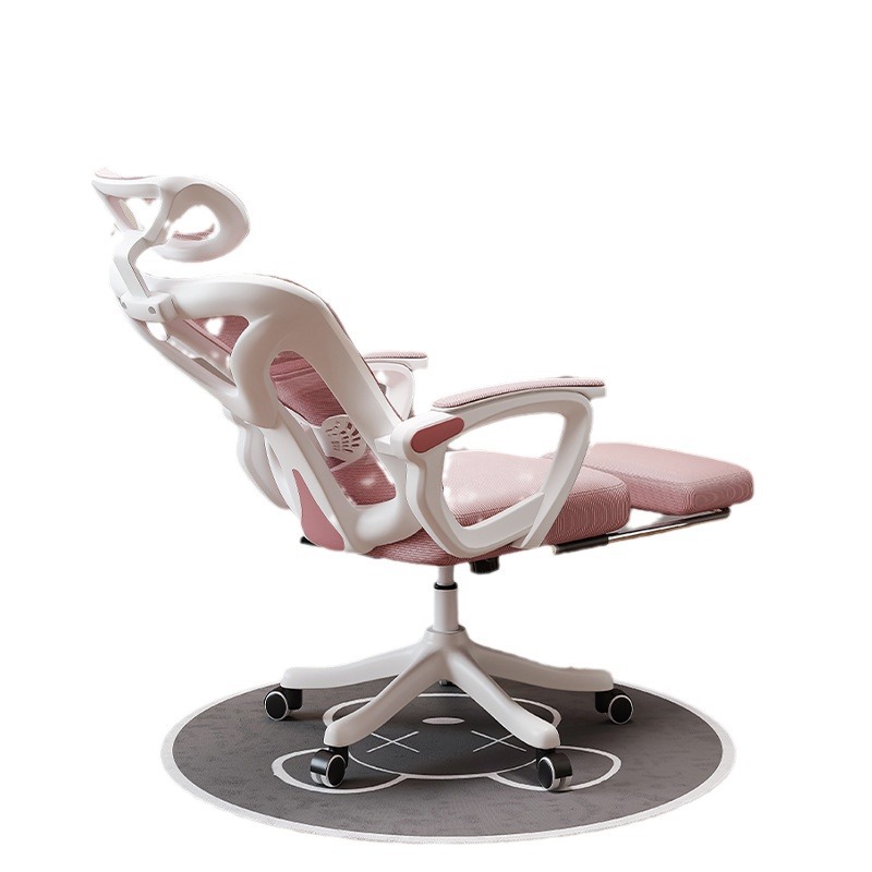 silla ergonómica confortable asiento de oficina para niñas dormitorio silla de computadora hogar confortable silla giratoria de deportes electrónicos