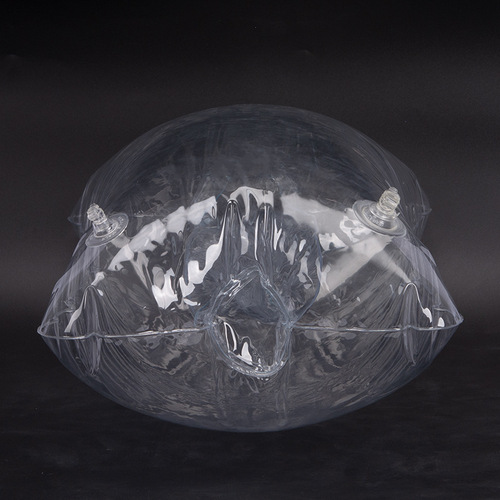 Famous Devices Double-Headed Transparent Inflatable Cannon Holder Pillow Aircraft Cup Inverted Mold Accessories Home of Famous Devices