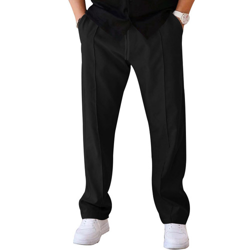 2024 New Cross-border Pants for Men - Summer Loose Straight Leg Sports Casual Long Pants - American Oversize Long Pants