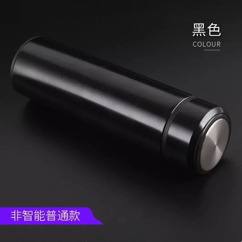 Pantalla de temperatura taza de vacío 304 de acero inoxidable taza de vacío taza recta de medición de temperatura inteligente taza de agua de negocios taza de regalo taza de beber estudiante