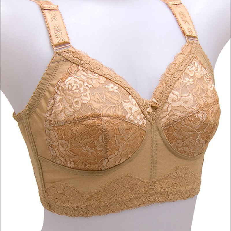 Extra Large size bra, large chest, small, adjustable bra, breast, no steel ring, ultra-thin underwear, maximum 105GH Cup