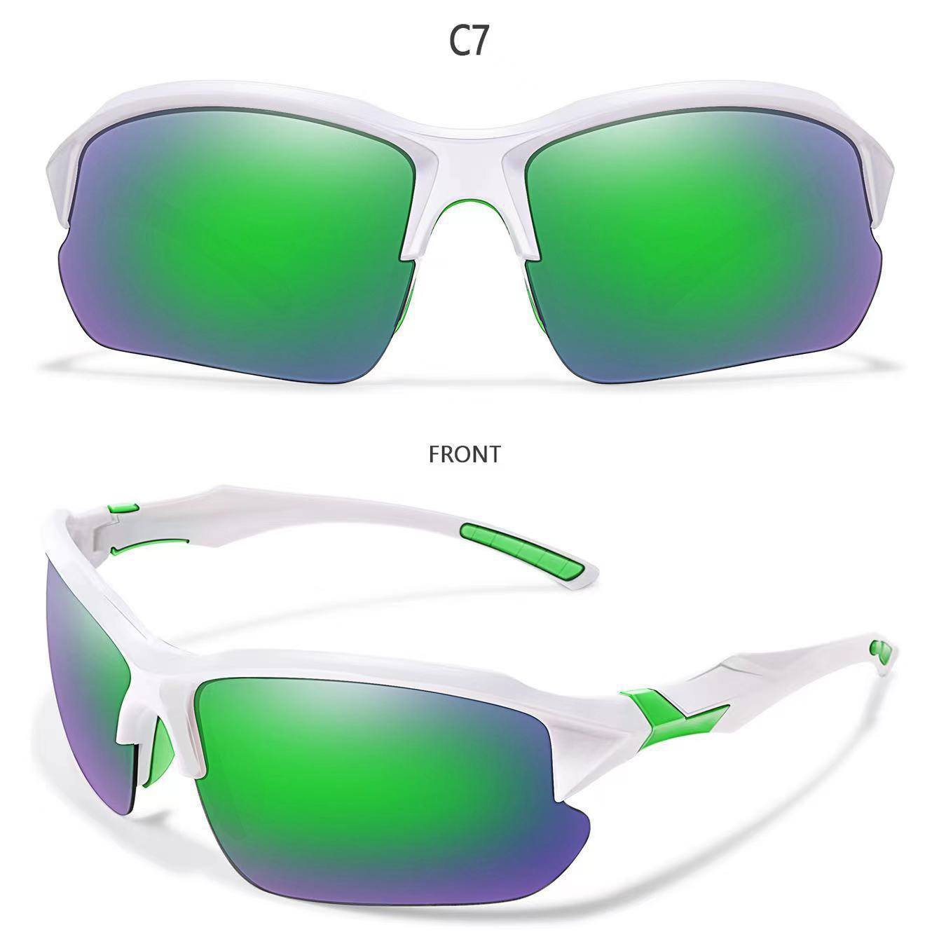 Occhiali da pesca polarizzati Orologio da pesca Occhiali da sole polarizzati anti-ultravioletti galleggianti Occhiali da sole sportivi da guida per equitazione all'aperto Luya_voghion.com