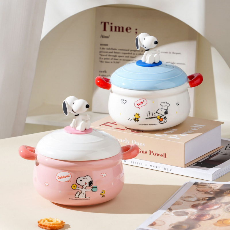 Snoopy Ceramic Ramen Bowl