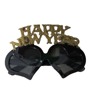 Factory direct supply of new New Year glasses photo mask party company annual meeting glasses decoration makeup clothing