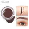 Focallure, eyebrow dye with brush, brush