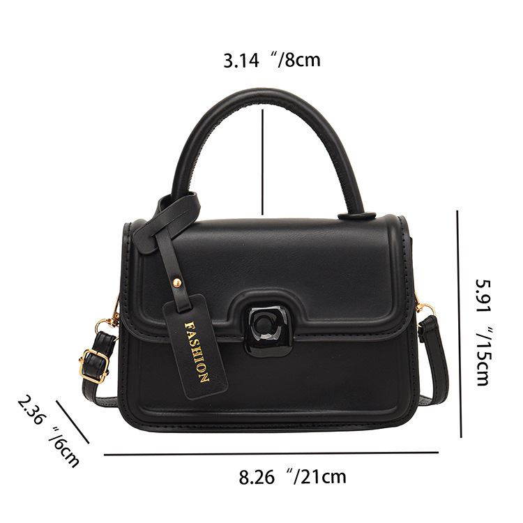 Stile coreano alla moda piccolo quadrato 2024 estate nuovo articolo per le donne, alla moda ed elegante, dolce borsa a tracolla, casual_voghion.com