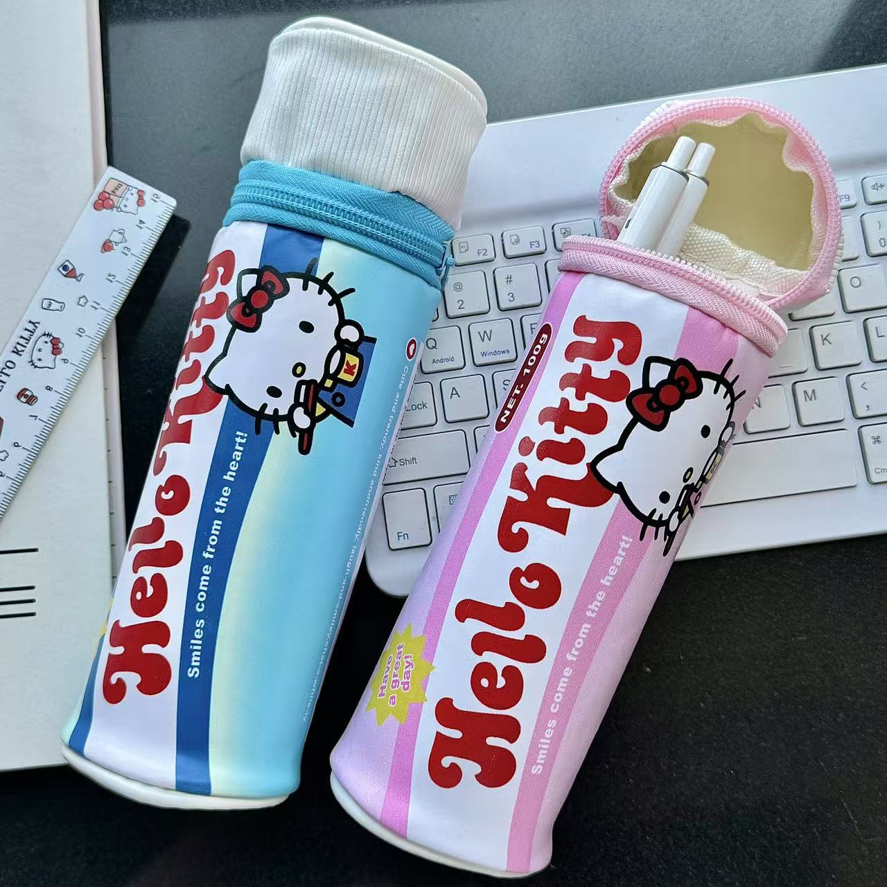 Bolsa de lápiz de pasta de dientes creativa, extraña caja de escritorio de estudiantes, caja de papelería, bolsa de almacenamiento de Jiangxi