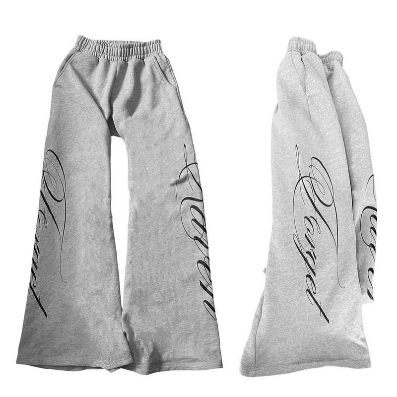 European and American Cross-Border Street Lace-Up Casual Pants Men's Y2K Retro Harajuku Straight Pants High-Waisted Hip-Hop Sports Pants