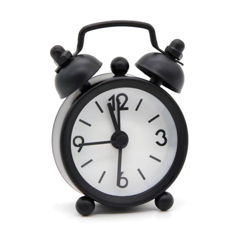 Llavero portátil lindo estudiante conveniente pequeño despertador Fábrica directa mini reloj de alarma lindo se puede colgar