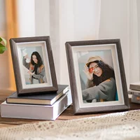 Массивная деревянная фоторамка 6-дюймовая фоторамка для показа фото печать плюс фотоальбом рамка на заказ