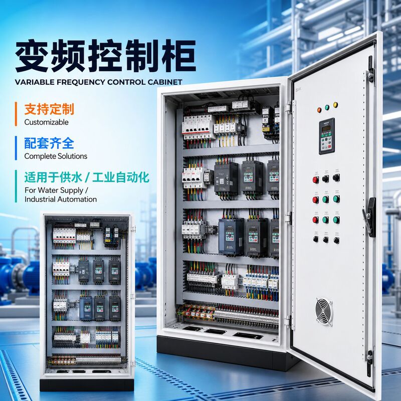 Customized Frequency Conversion Control Cabinet, Complete Set of Distribution Box, Power Cabinet, Frequency Conversion Constant Pressure Water Supply, Water Pump Automation Equipment Programming Customized Frequency Conversion Control Cabinet, Complete Set of Distribution Box, Power Cabinet, Frequency Conversion Constant Pressure Water Supply, Water Pump Automation Equipment Programming