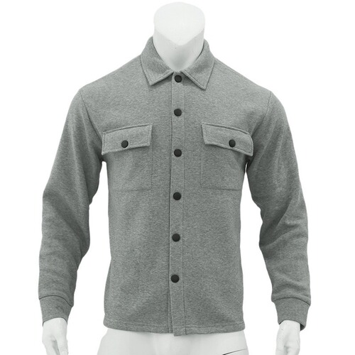 Winter European and American casual men's clothing, padded collared top, European and American single-breasted button, plain color, slim fit jacket.