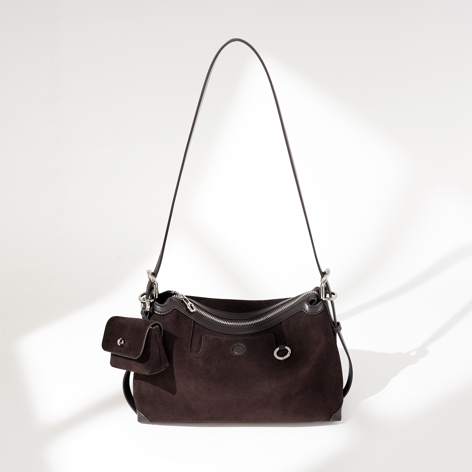 Trend demi-season classic retro one-shoulder bag