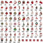 手链项链吊饰挂件diy配件材料流行圣诞节合金单吊吊坠连接饰