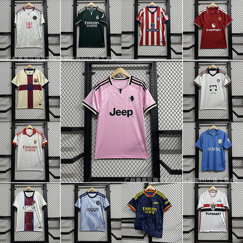 2627 Club Jerseys Barcelona Bayern Arsenal Liverpool Real Madrid Brazil Paris Riyadh Football Uniforms 2627 Club Jerseys Barcelona Bayern Arsenal Liverpool Real Madrid Brazil Paris Riyadh Football Uniforms