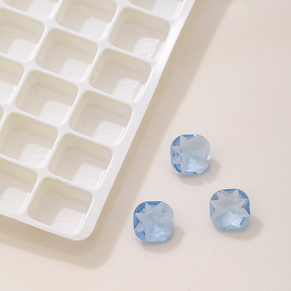 Transparent denim blue