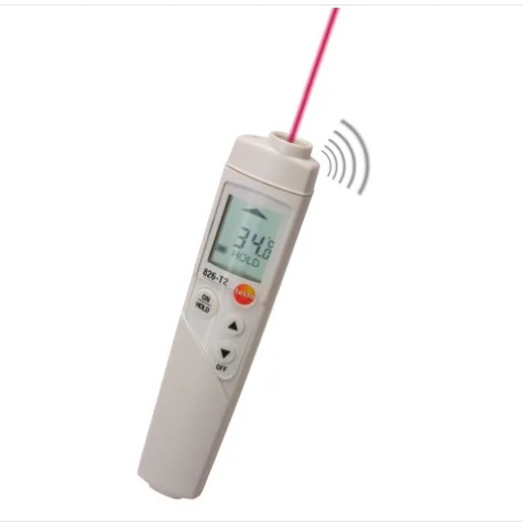 德图testo 826红外式测温及接触测温二合一刺入式温度计 testo826