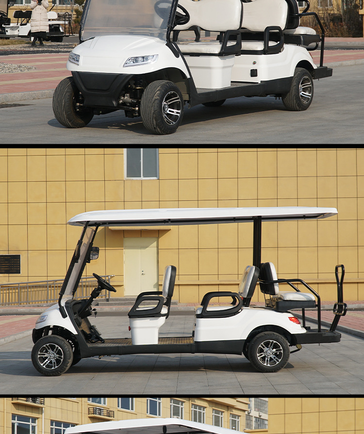 Golf Cart Sightseeing Car Beach Off-Road Electric Golf Cart