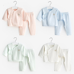 新生児赤ちゃん服春秋夏初生和尚分体薄金0下着3月赤ちゃん秋衣セット