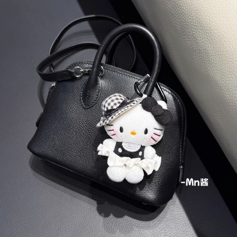 ヘプバーンスタイル kt 猫バッグペンダントかわいいぬいぐるみ女の子ハイエンドスクールバッグアクセサリー親友のための|undefined