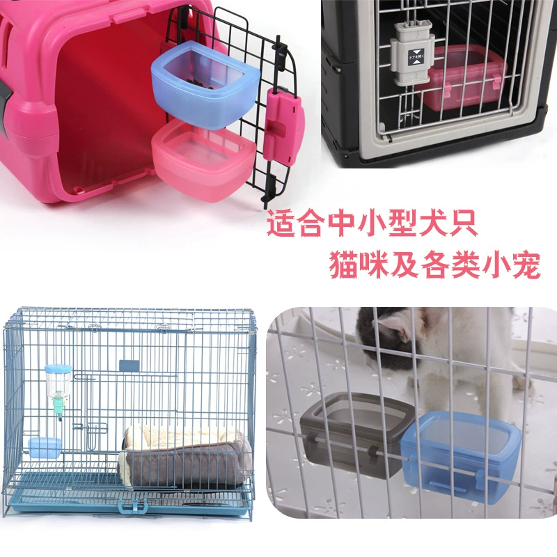 Пластиковая подвесная миска для животных Chuangyi Pet, специальная маленькая подвесная миска для щенков и котят, подходит для собак