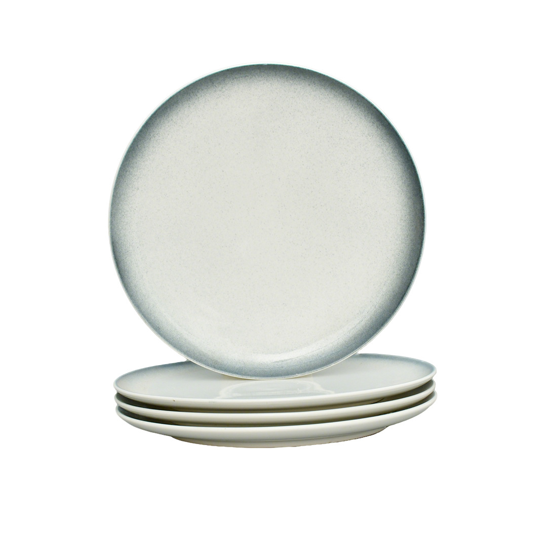 porcelain Pepper plate set of 4 plates serve plater factory