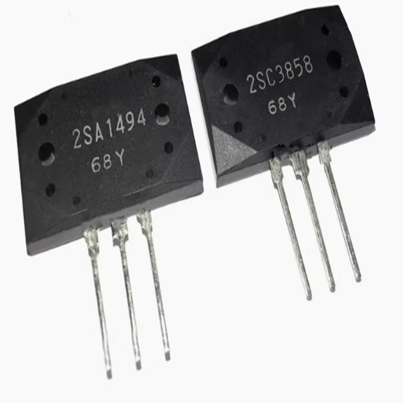 中性  2SA1494配对 2SC3858 封装MT-200  三肯大功率发烧音响